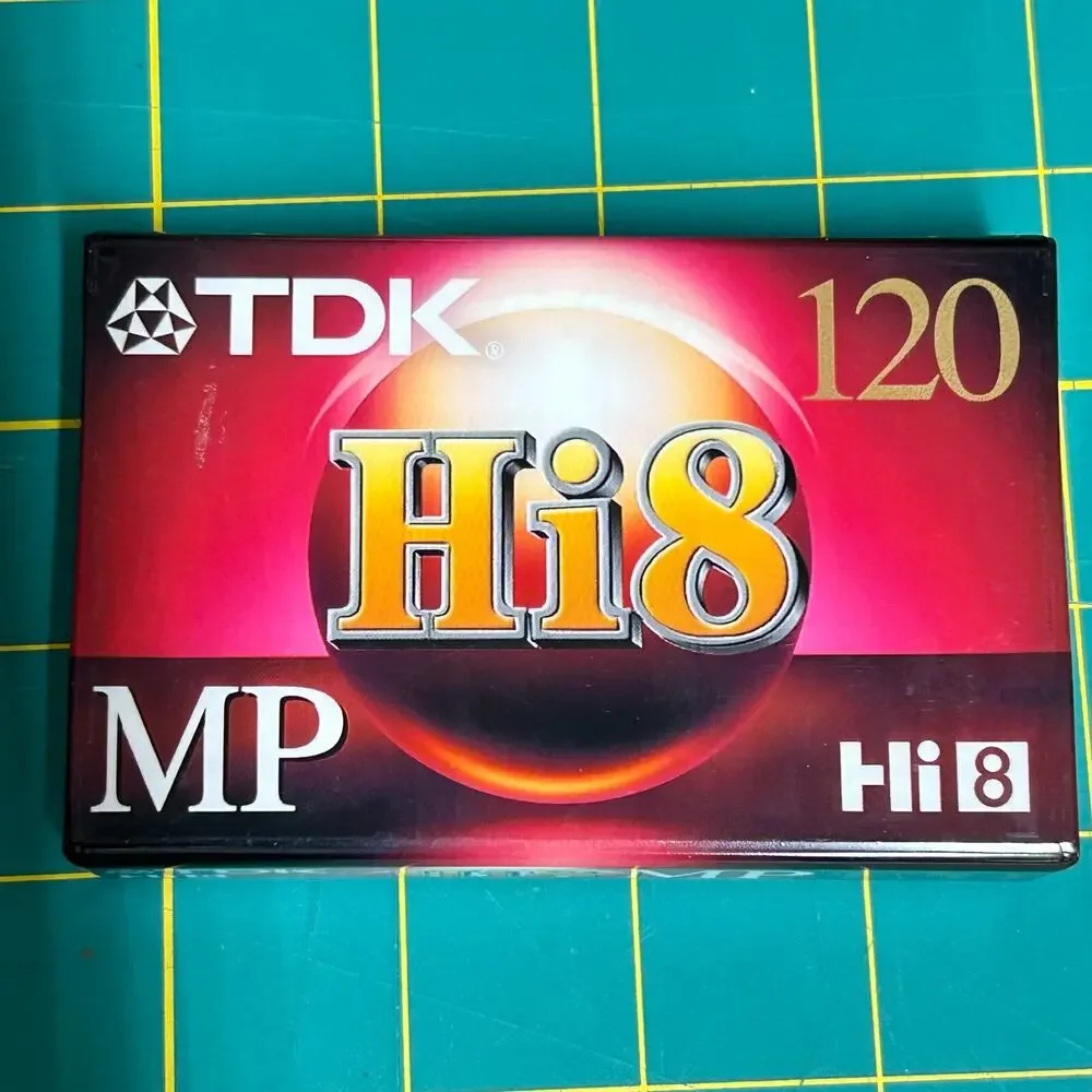 Lot of 3 Hi8 Digital8 Cassette Tapes Blank Video Cassette Sony/TDK/Maxell NEW